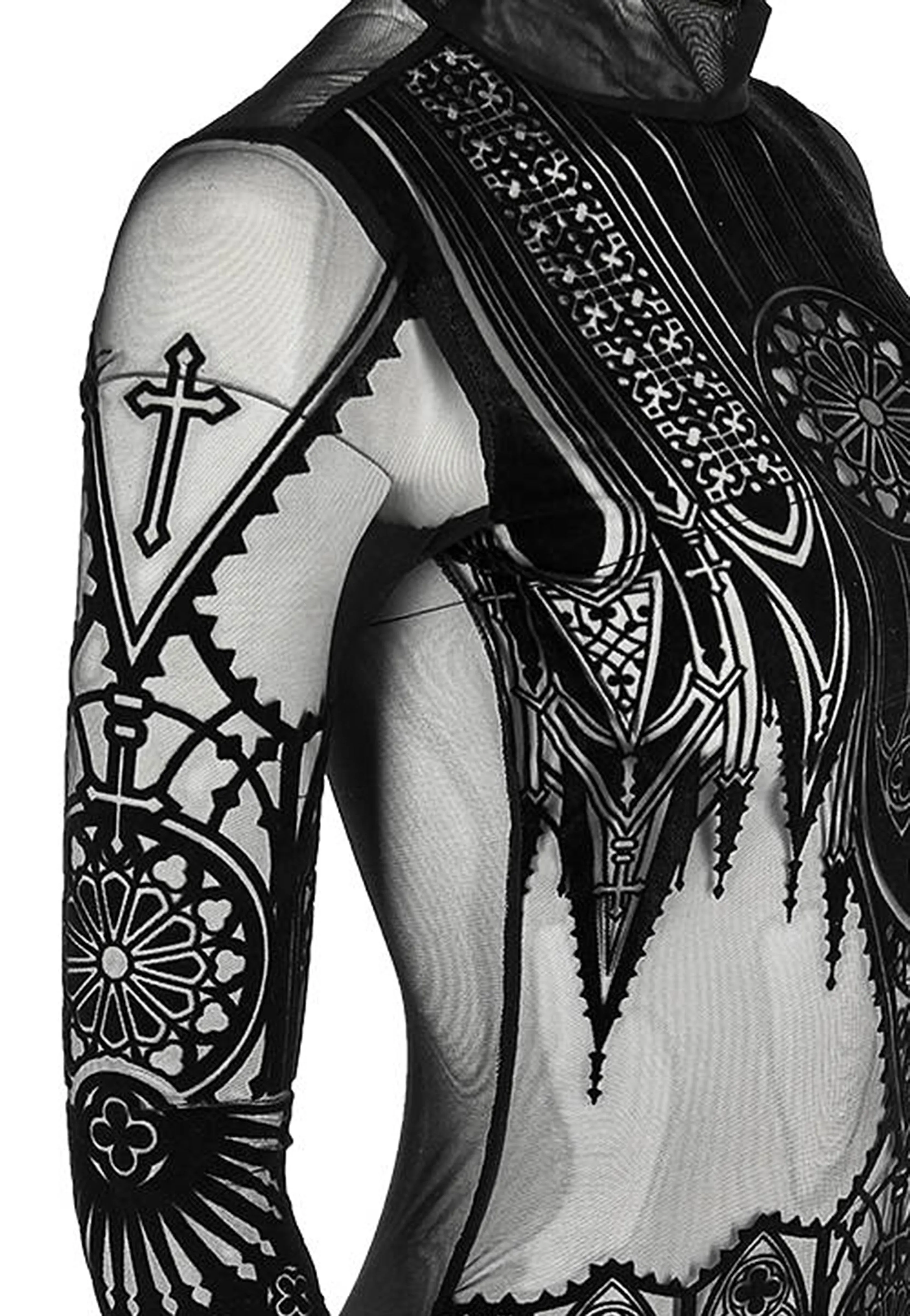 Restyle - Inverted Cathedral Mesh Black - Body