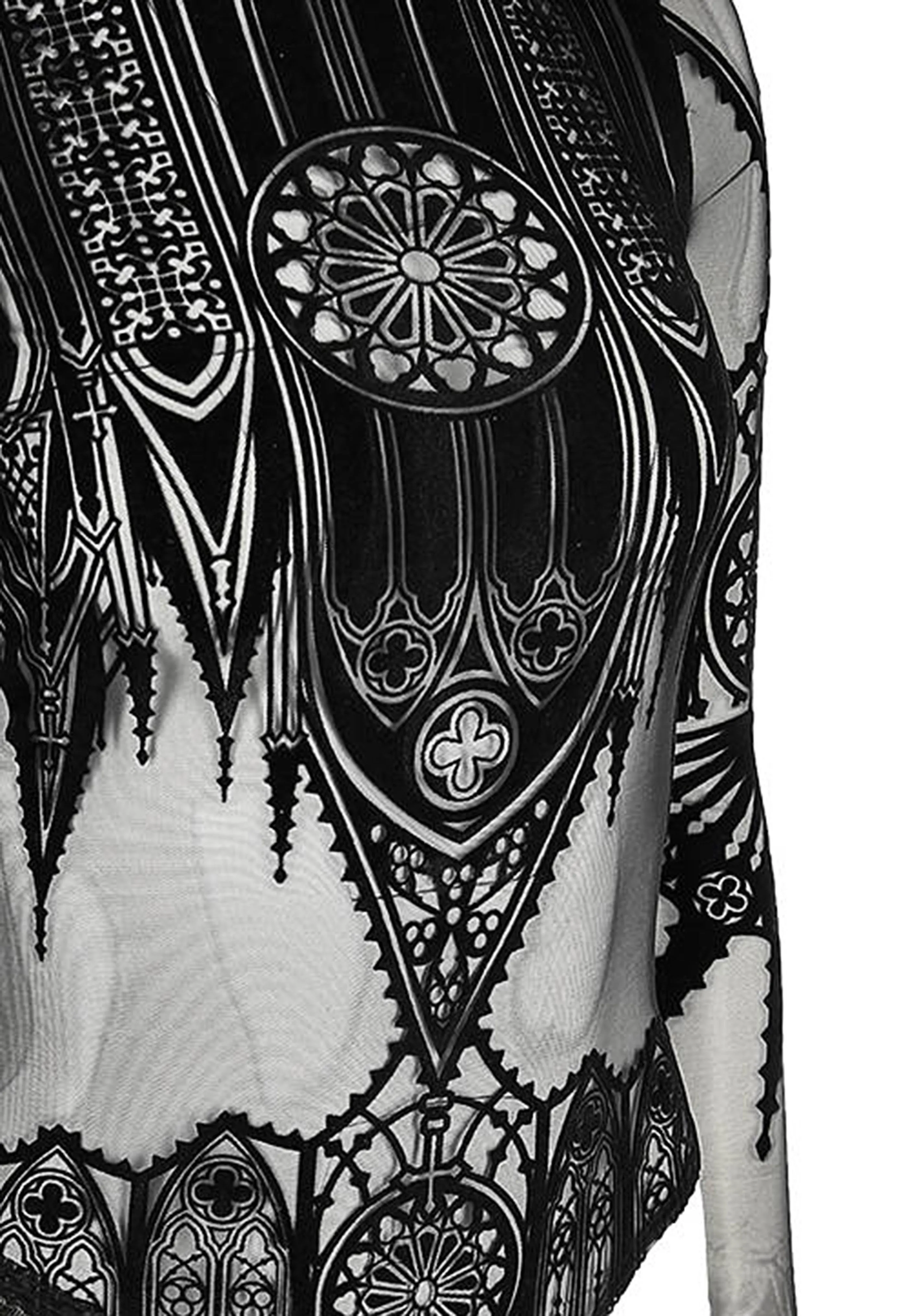 Restyle - Inverted Cathedral Mesh Black - Body