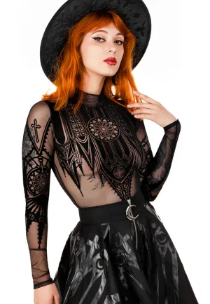 Restyle - Inverted Cathedral Mesh Black - Body
