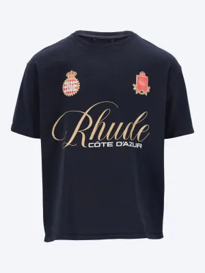 Rhude script crest t-shirt