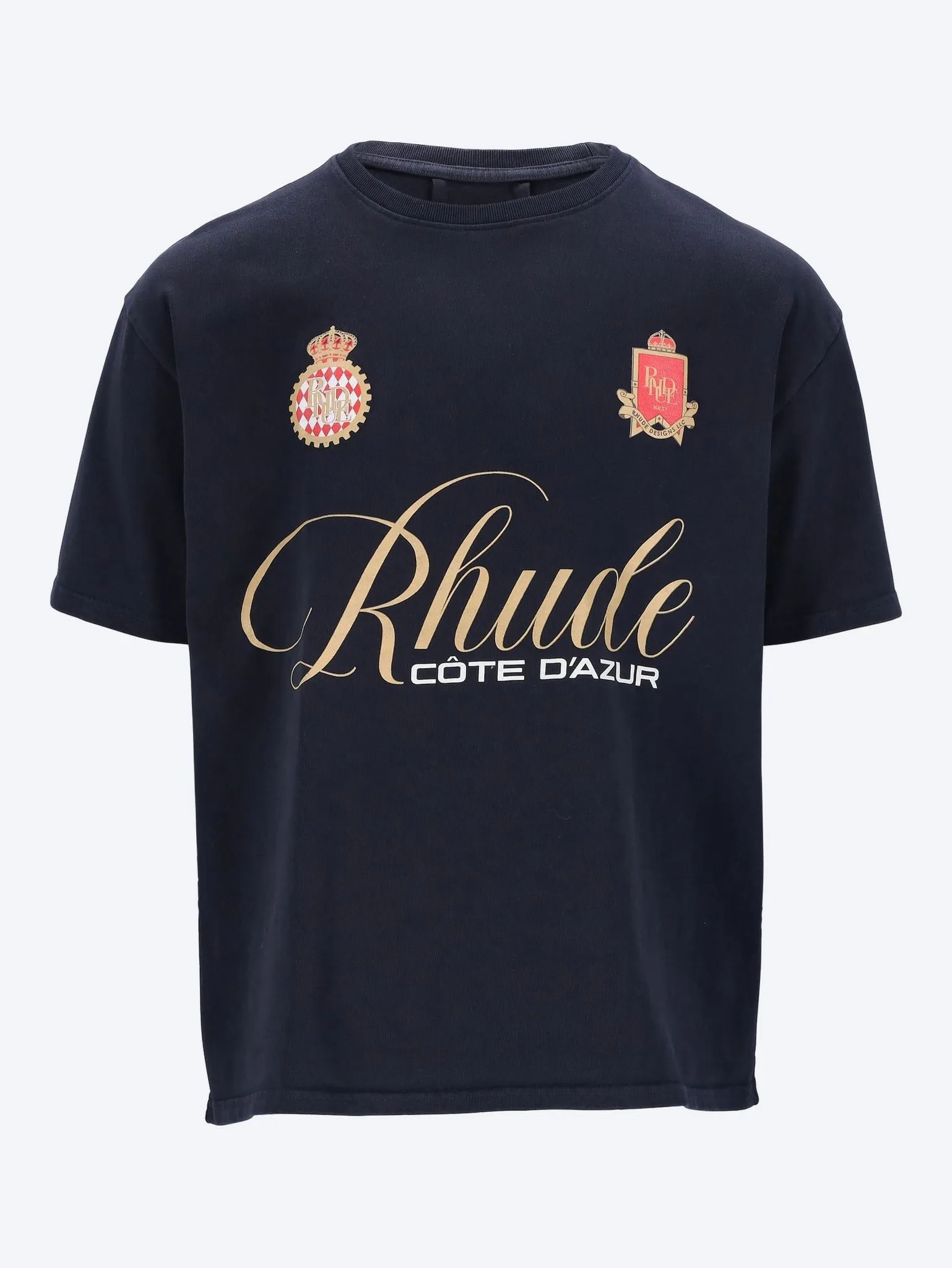 Rhude script crest t-shirt