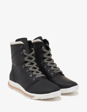 Rick Owens Lace Up Dirt Grafton Black Boots