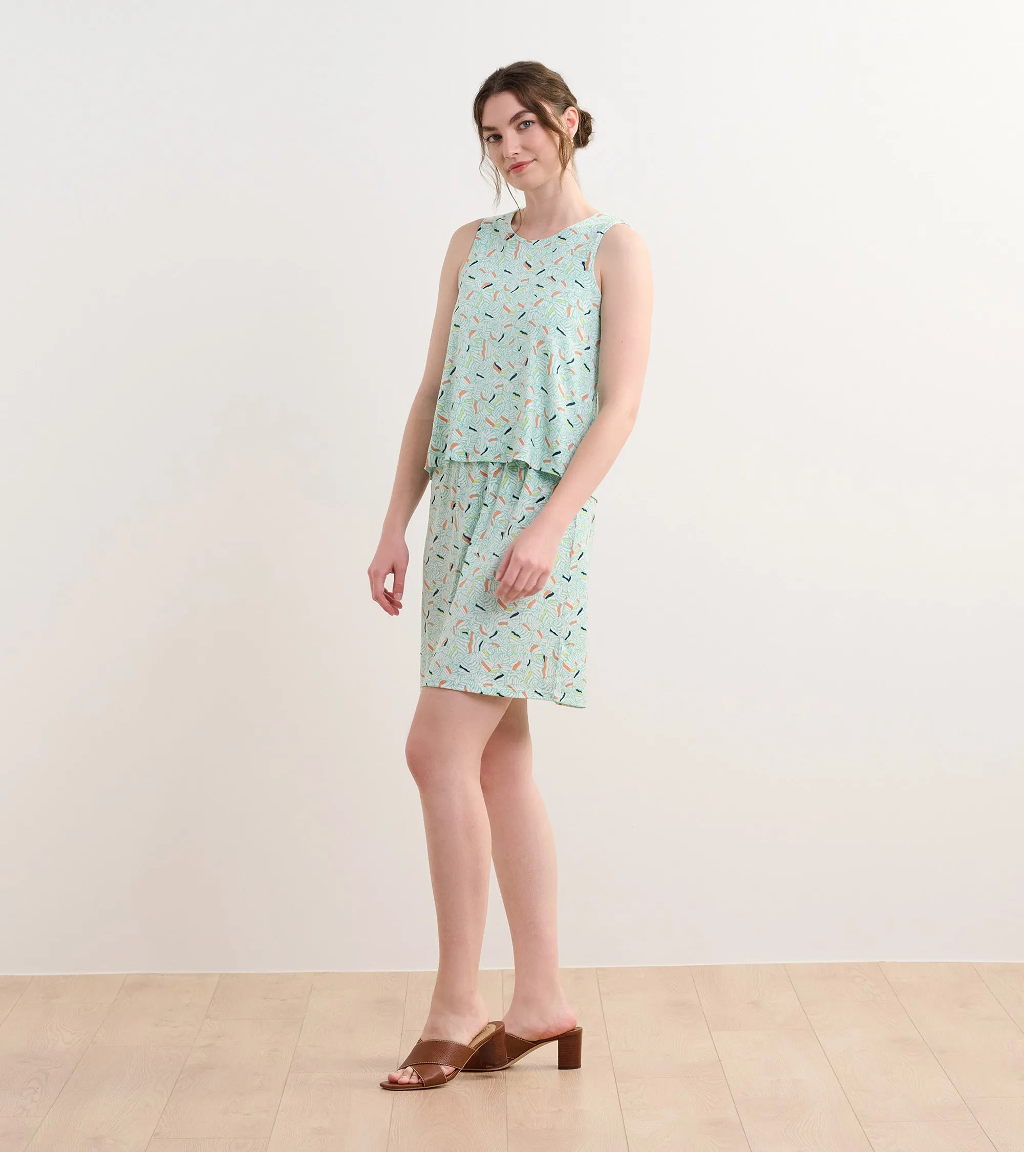 Roberta Dress - Organic Leaves -Hatley