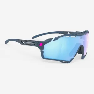 Rudy Cutline sunglasses - Cosmic Blue Matte Multilaser Ice