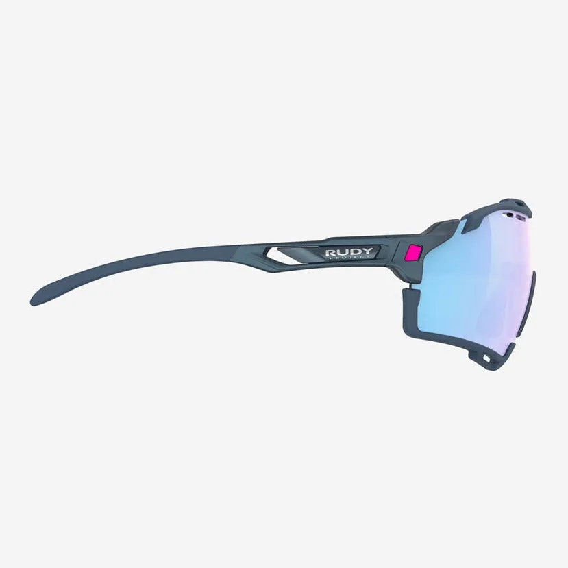 Rudy Cutline sunglasses - Cosmic Blue Matte Multilaser Ice