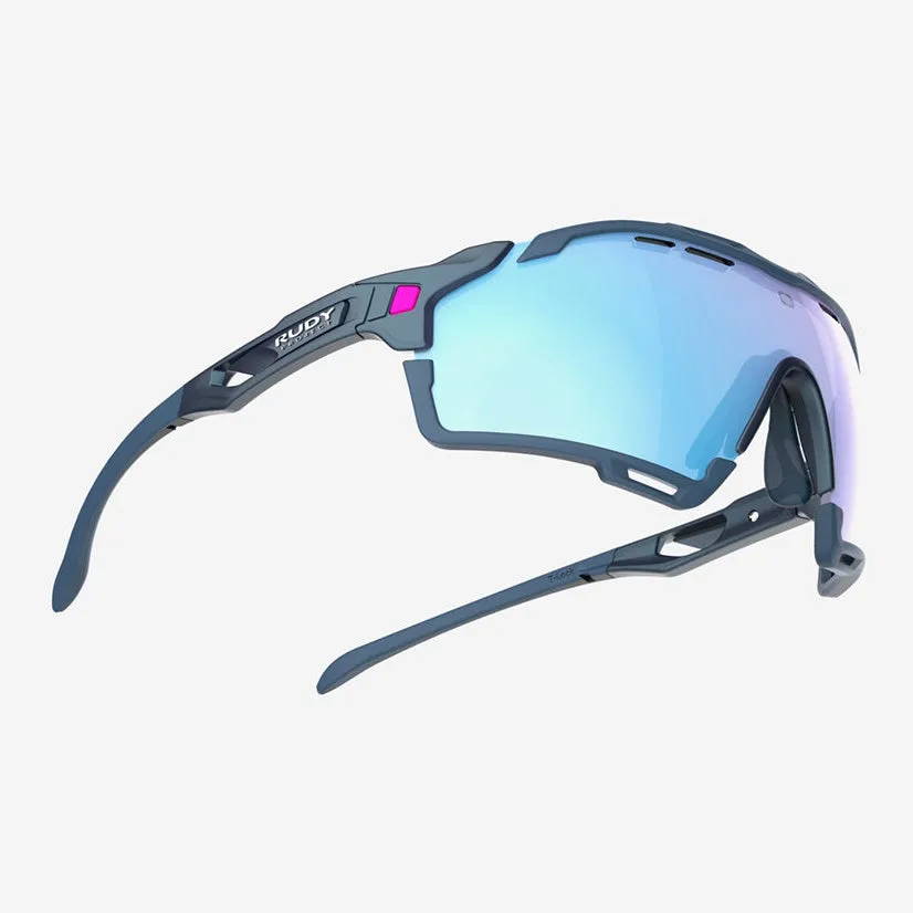 Rudy Cutline sunglasses - Cosmic Blue Matte Multilaser Ice