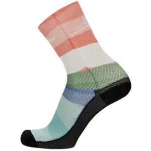Santini UCI World Champ Unisex Cycling Socks (Cloudscape)
