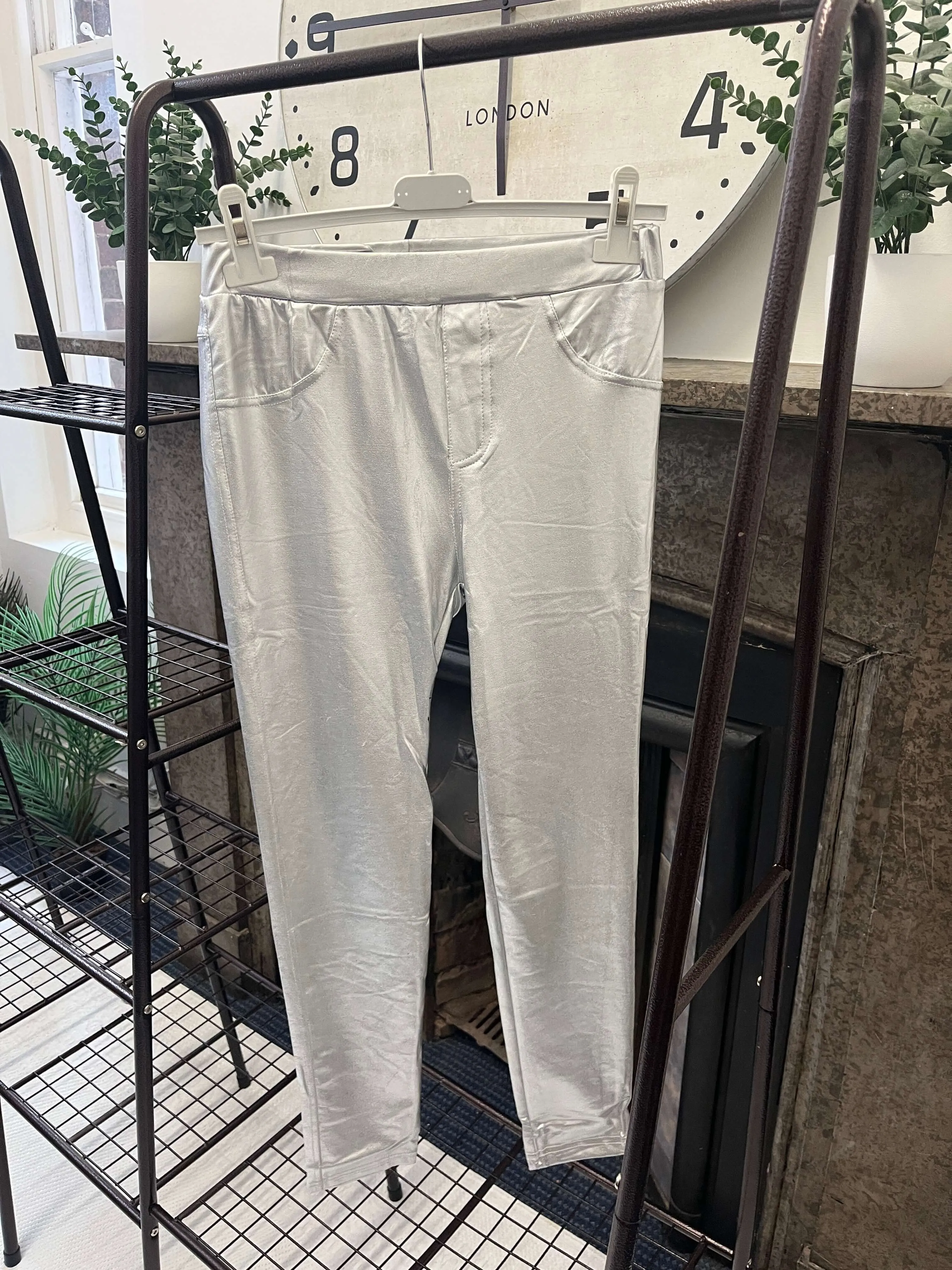 Saskia Super Stretchy Metallic  Legging