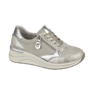 Saville Wedge Trainer - Silver