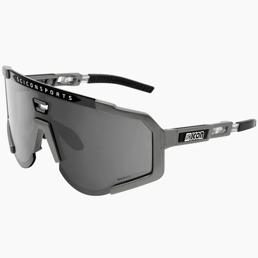 Scicon Aeroscope sunglasses - Anthracite Multimirror silver