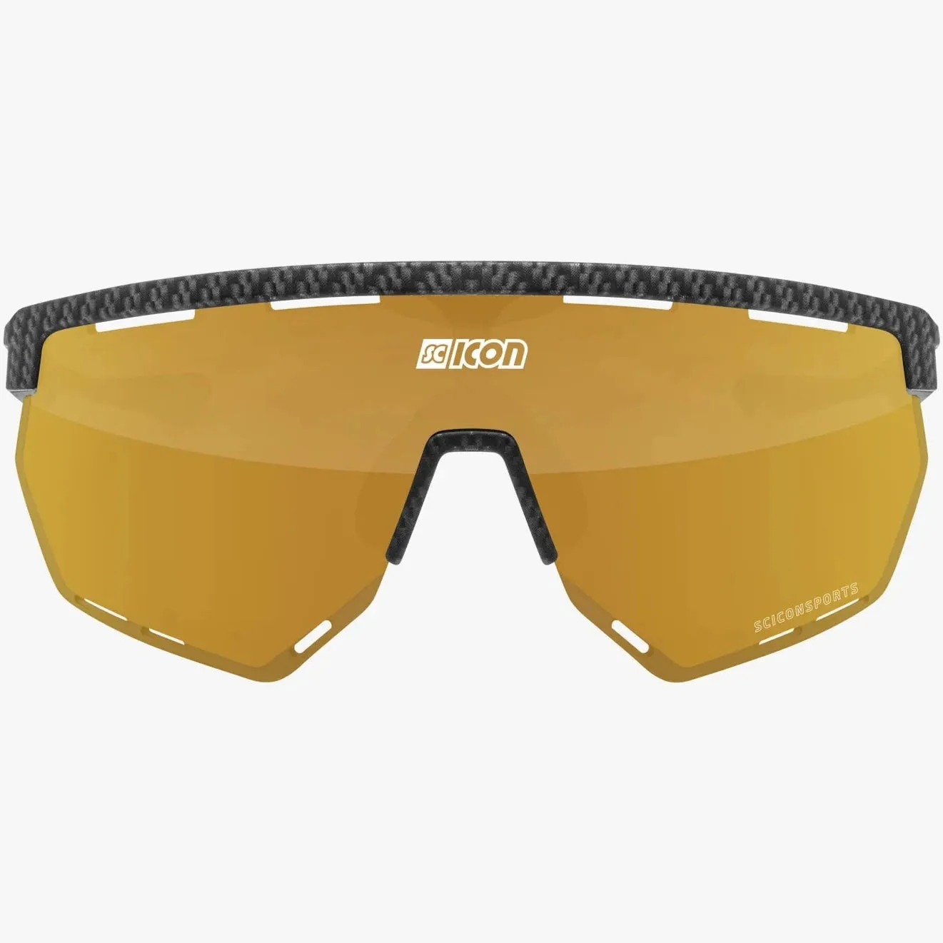 Scicon Aerowing sunglasses - Matt carbon multimirror bronze