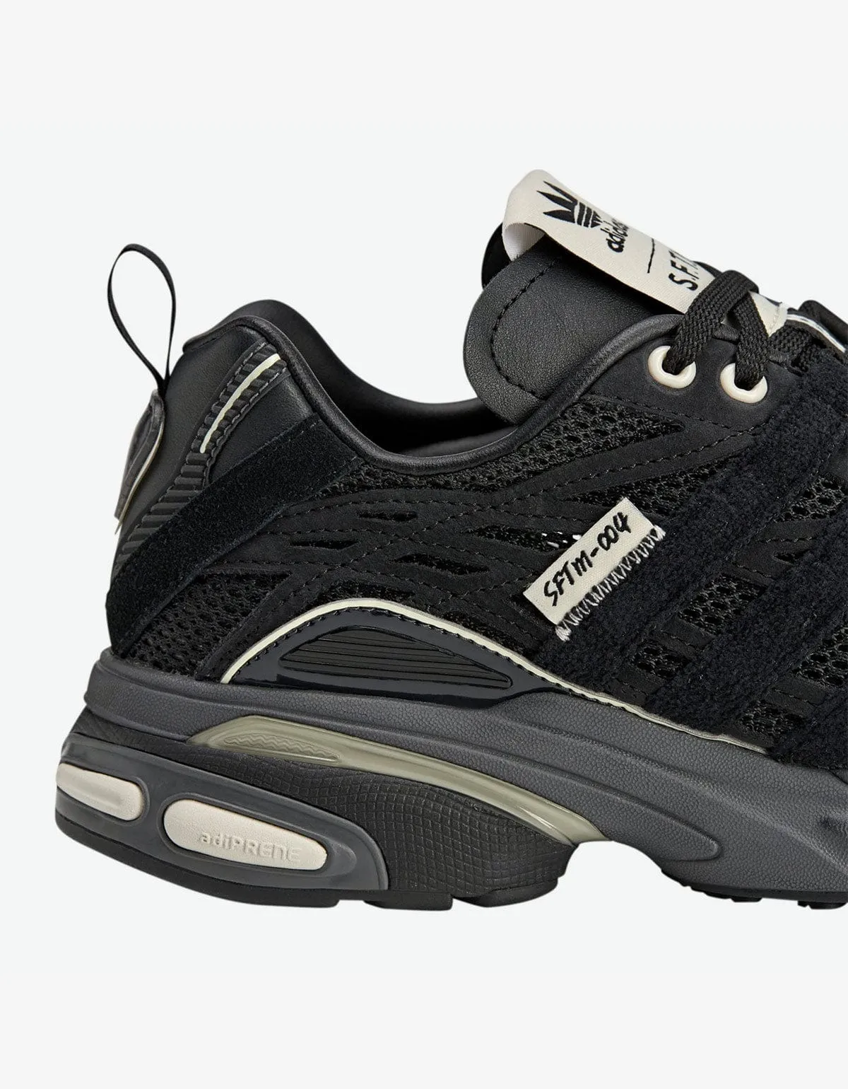 SFTM x Adidas 005 Black Adistar Cushion Trainers