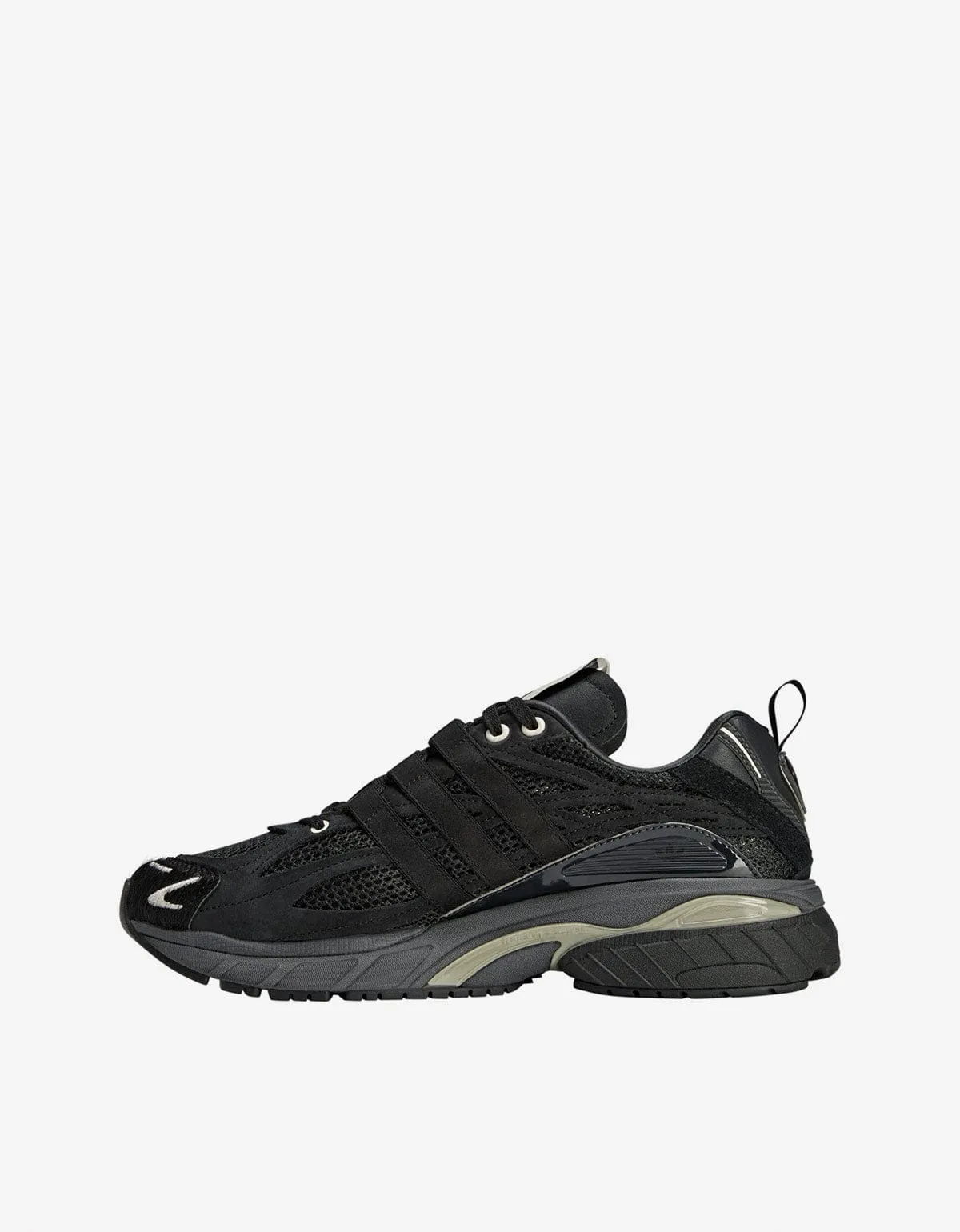 SFTM x Adidas 005 Black Adistar Cushion Trainers