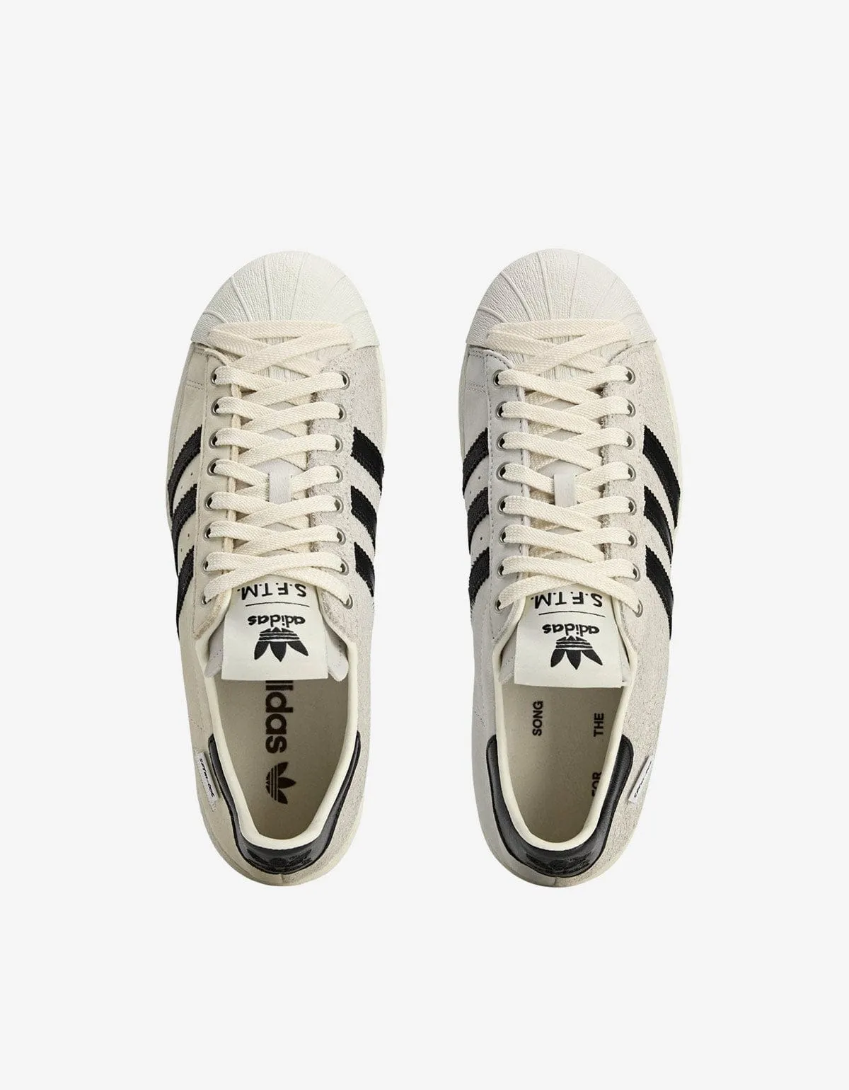 SFTM x Adidas 005 White Superstar 82 Trainers