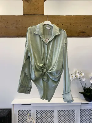 Sheen Knot Ladies Shirt