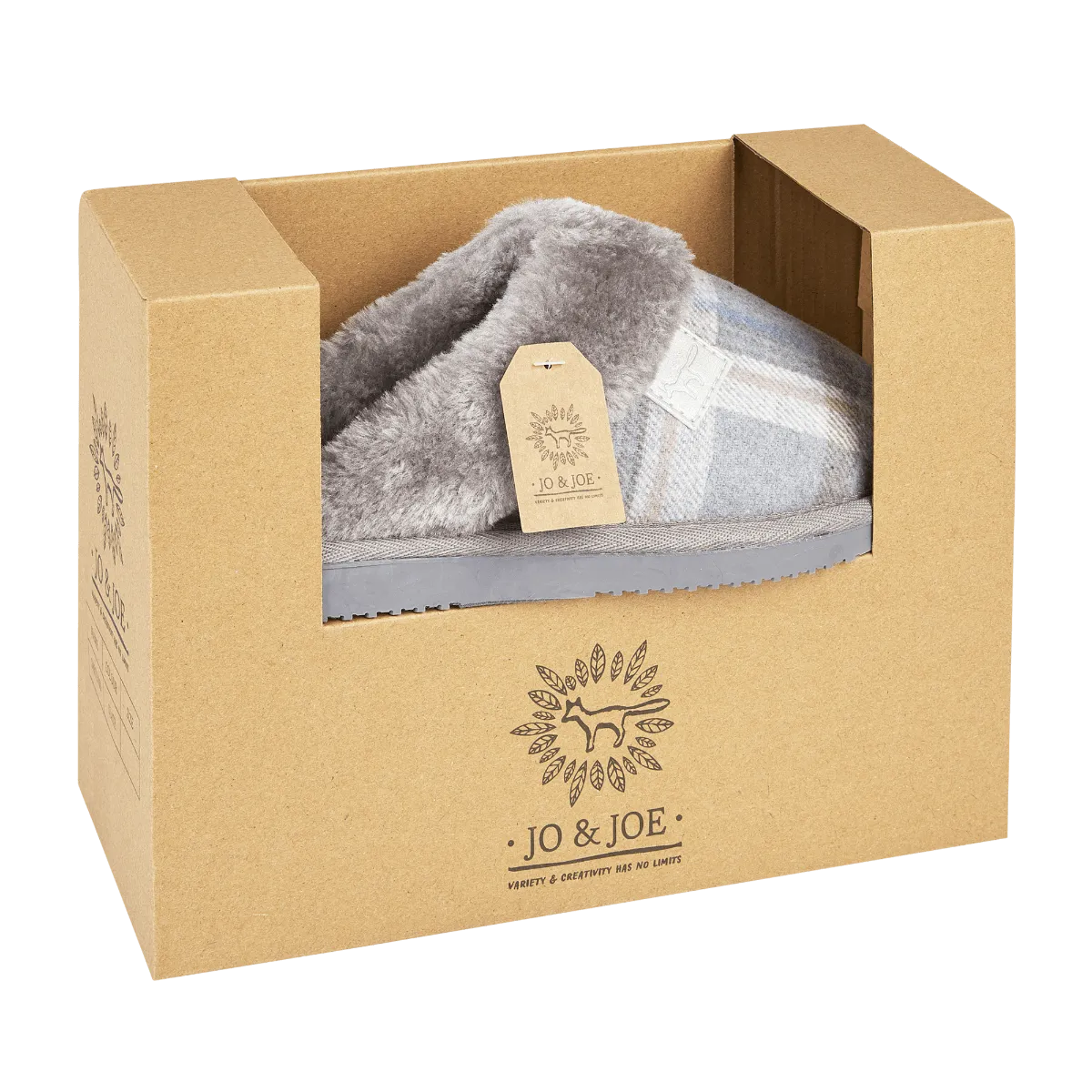 Shetland Mule Slipper - Slate