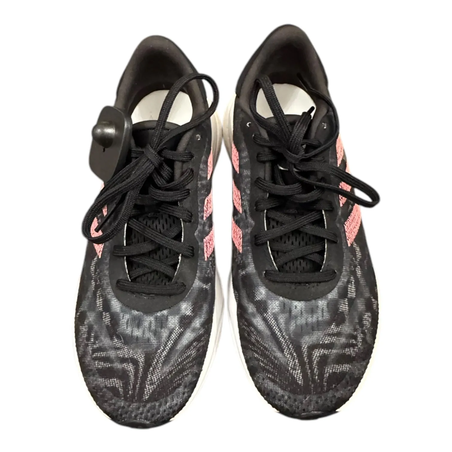 Shoes Athletic By Adidas In Black & Pink, Size:6