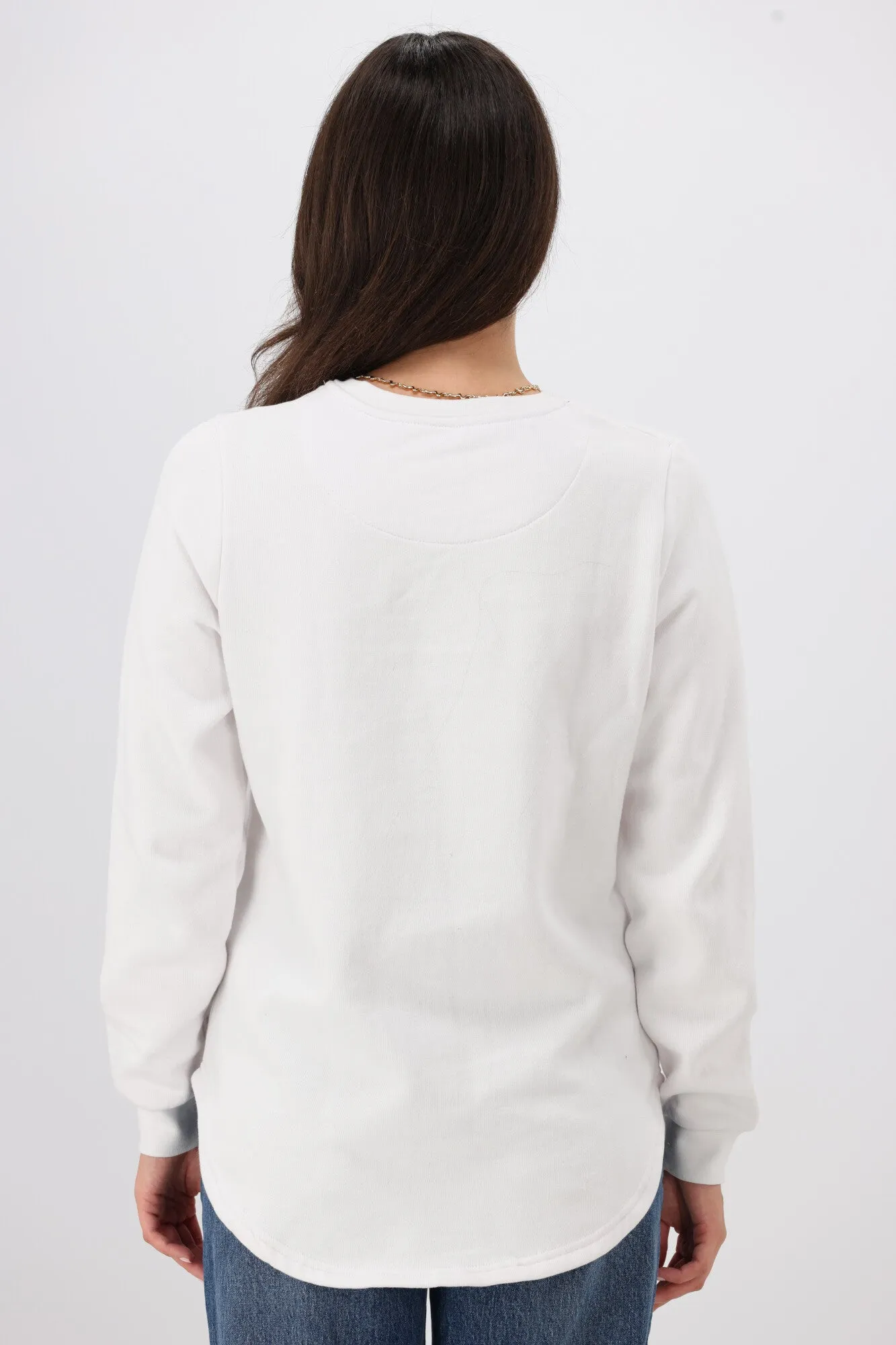 Silent Theory Take Off Crew White