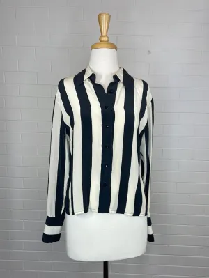 Simona | shirt | size 10 | long sleeve | 100% silk