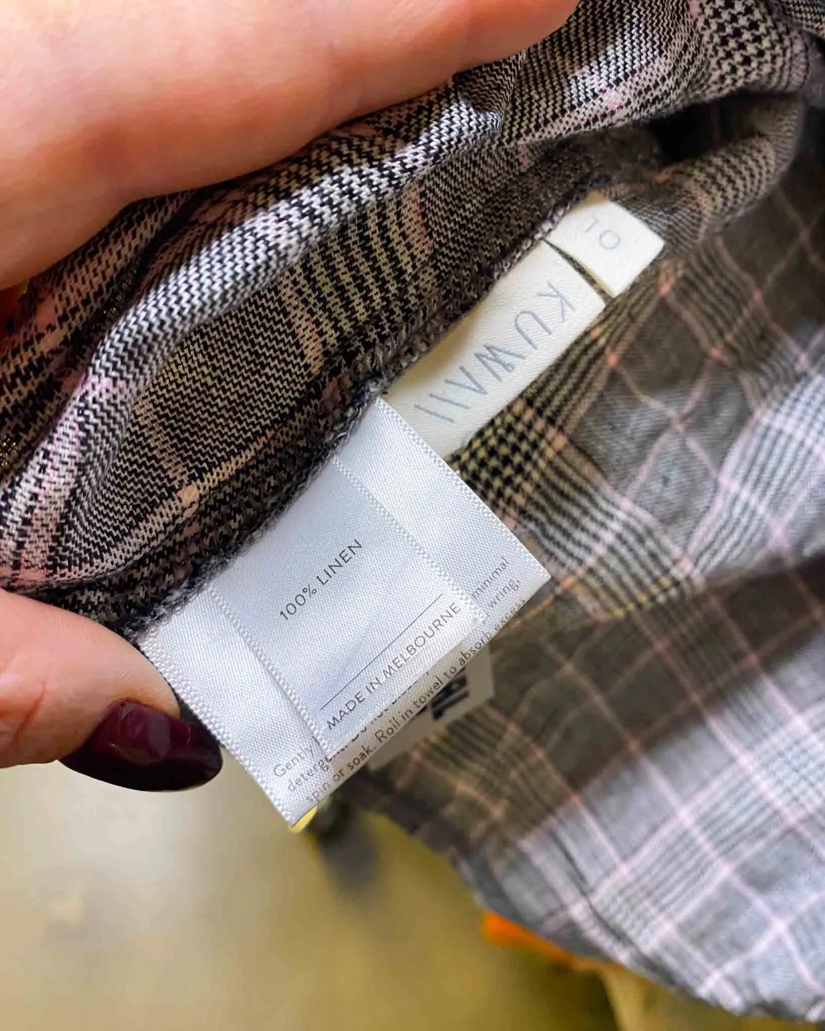 Size 10 | Kuwaii Linen Twist Top