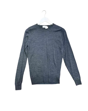 Size S | John Smedley Dark Grey Merino Jumper