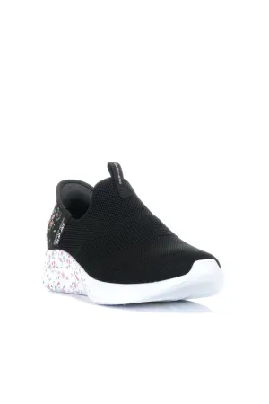 Skechers Ultra Flex 3.0 Bloom On Black Multi