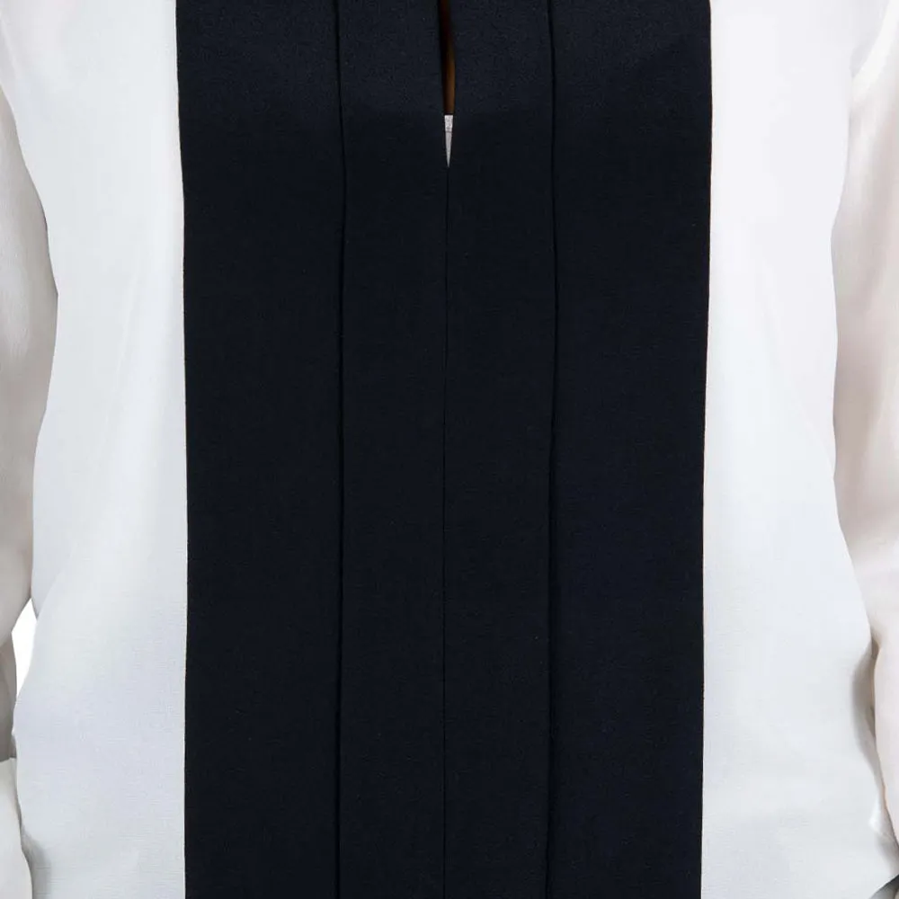 Space Style Concept Blouse Vaniglia Nero