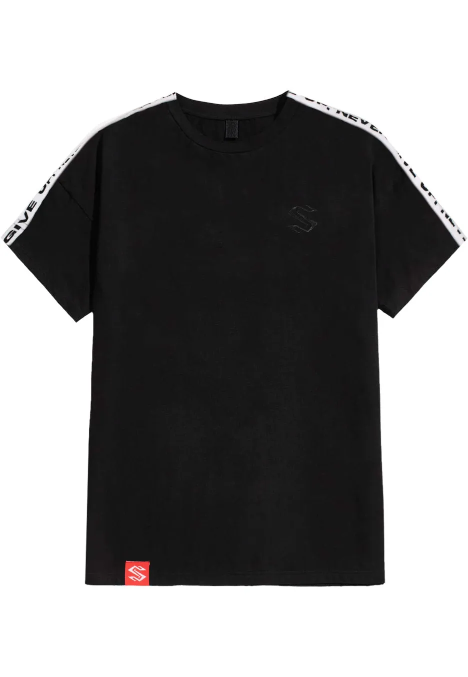 STLRZ - Never Give Up Stripe - T-Shirt