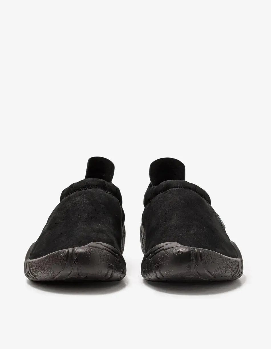 Stone Island Shadow Project Black Slip-on Suede Trainers
