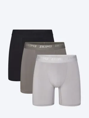 Stretch 3 pack boxer brief 5 inch