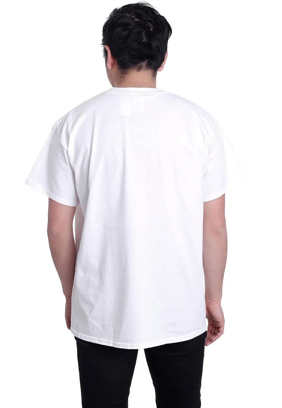 Superman - Telescopic Crackle Logo White - T-Shirt