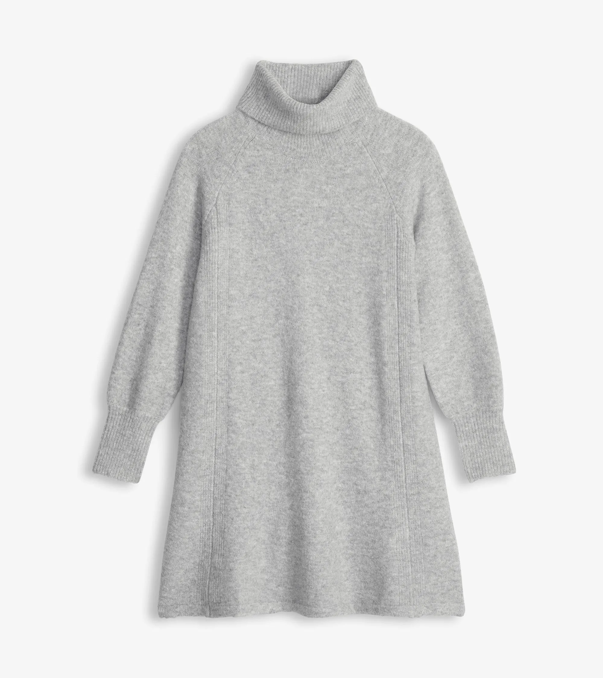 Swing Sweater Dress - Grey Heather -Hatley