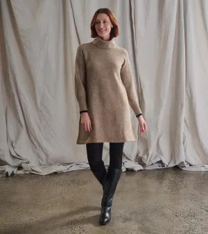 Swing Sweater Dress - Oatmeal Heather -Hatley