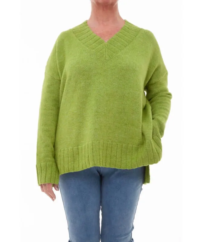 Tanya Soft V Neck Jumper