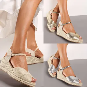 Tiffany wedge sandal