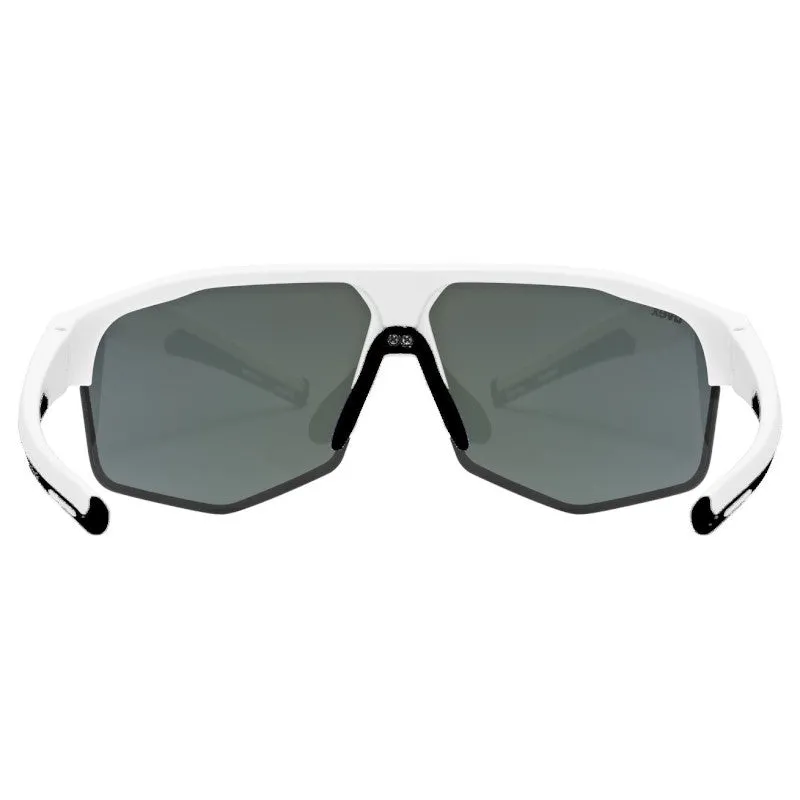 Uvex Axos Set goggles - White Matt Mirror Silver