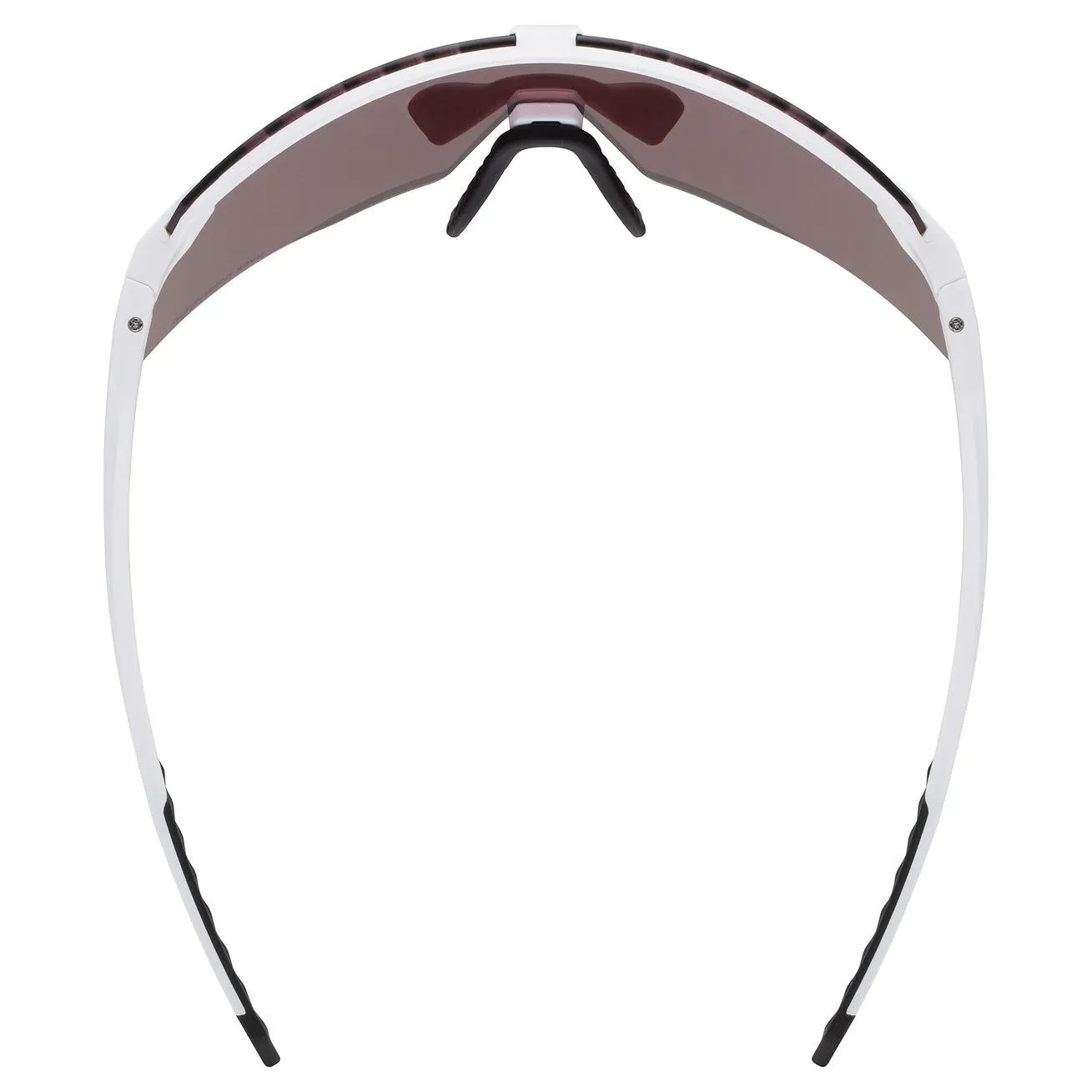 Uvex Pace Stage CV glasses - White Matt Glossy Green