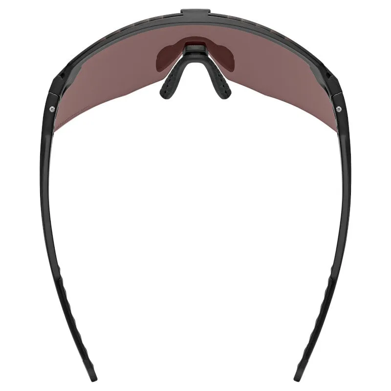 Uvex Pace Stage S CV goggles - Black Matt Mirror Silver