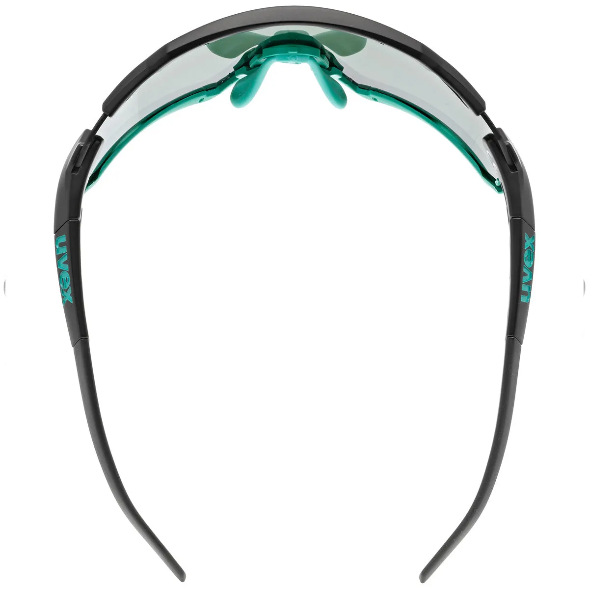 Uvex Sportstyle 228 glasses - Black Mint PC mirror blue