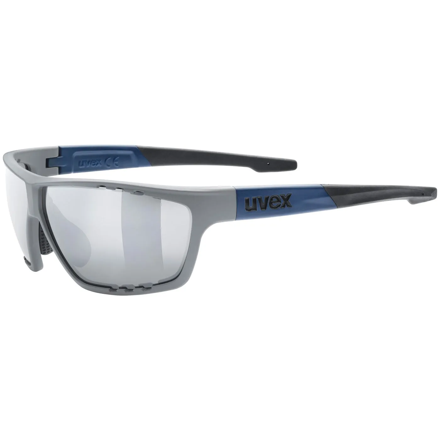 Uvex Sportstyle 706 sunglasses - Rhino deep mirror silver