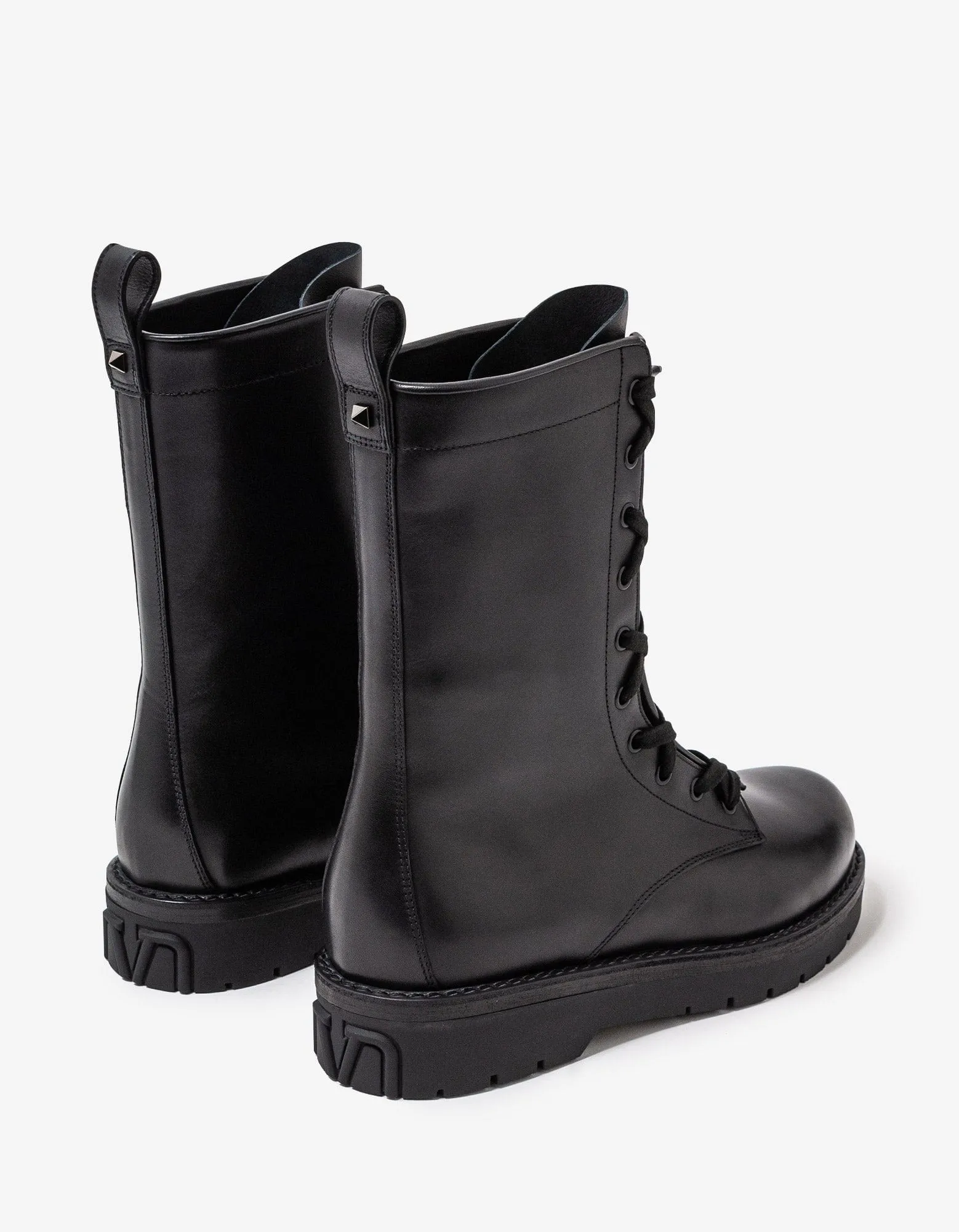 Valentino Black XCombat Boots