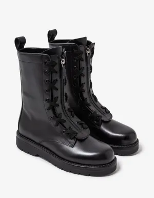 Valentino Black XCombat Boots