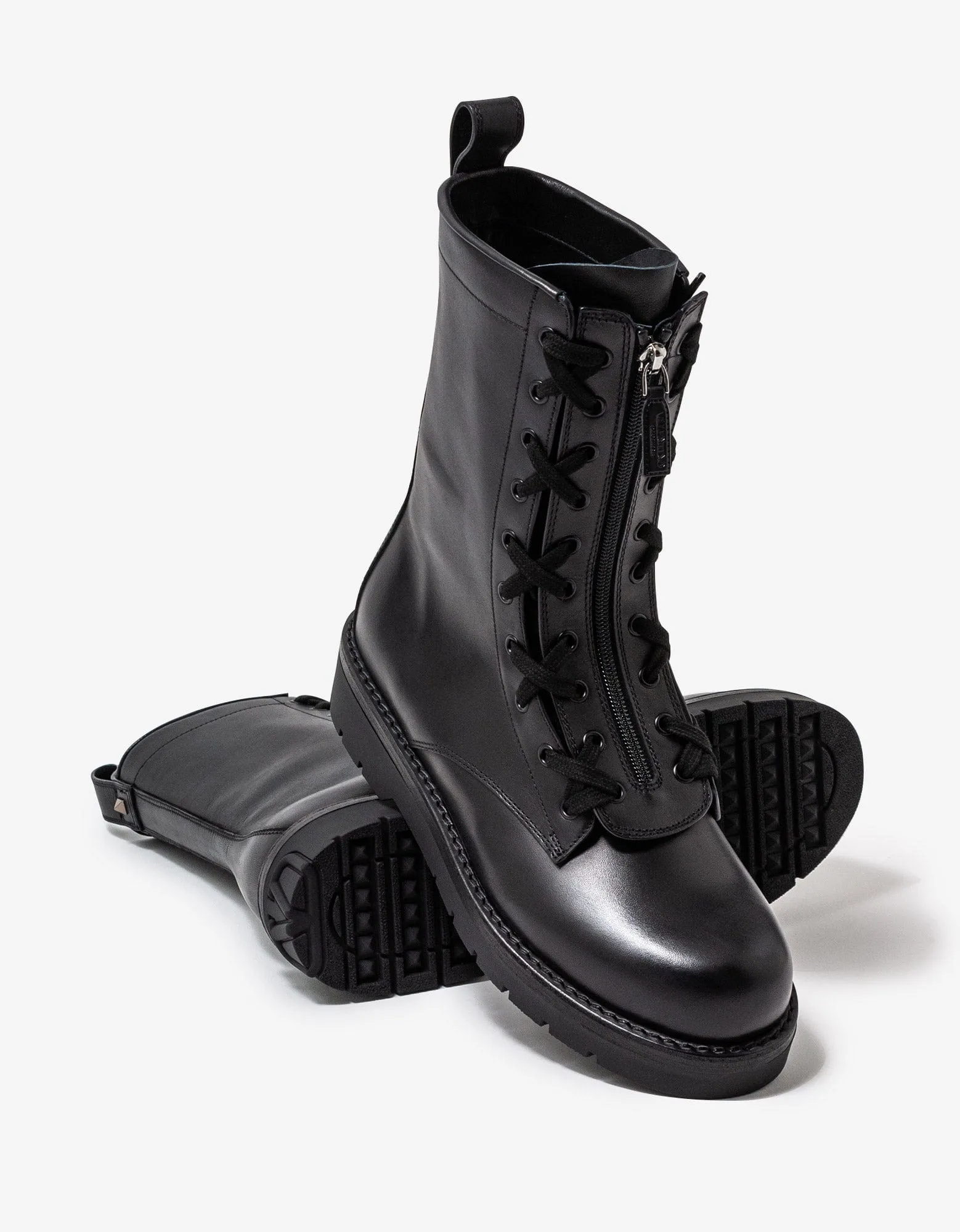 Valentino Black XCombat Boots
