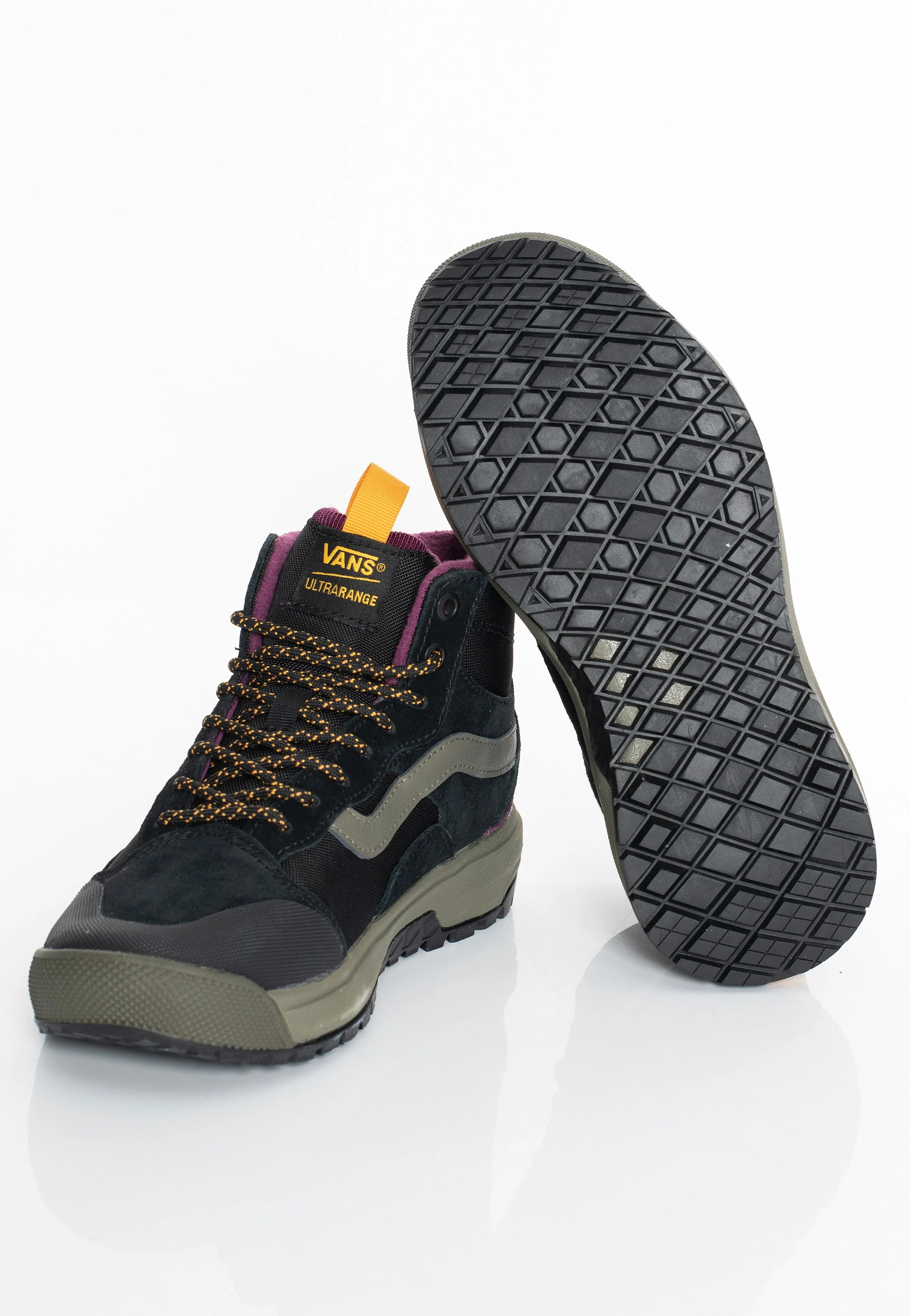 Vans - UA Ultrarange Exo Hi MTE-1 Black/Multi - Girl Shoes
