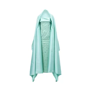 Velvety Couture Women's Roma Mint Long Dress
