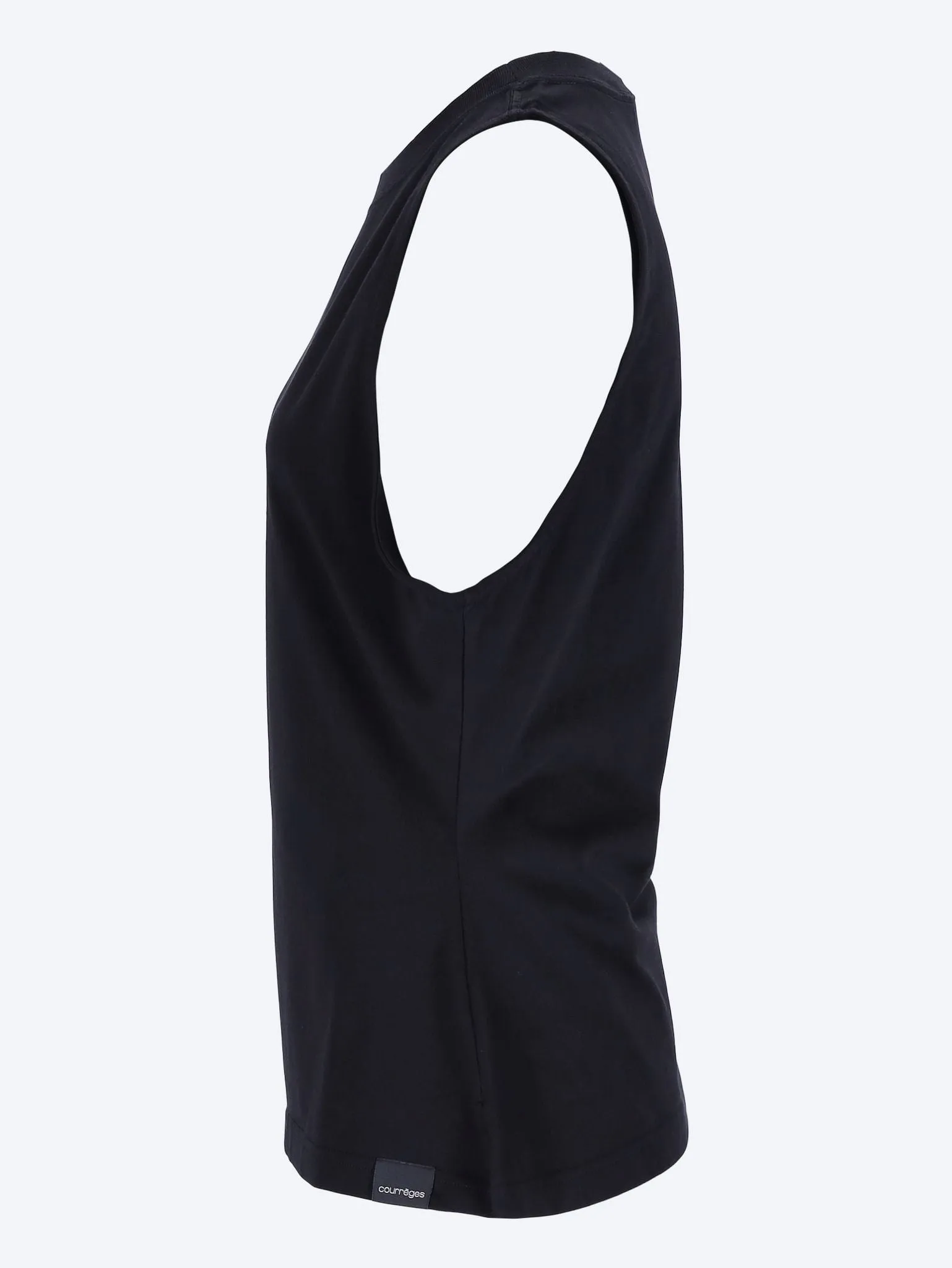 Waisted tank top
