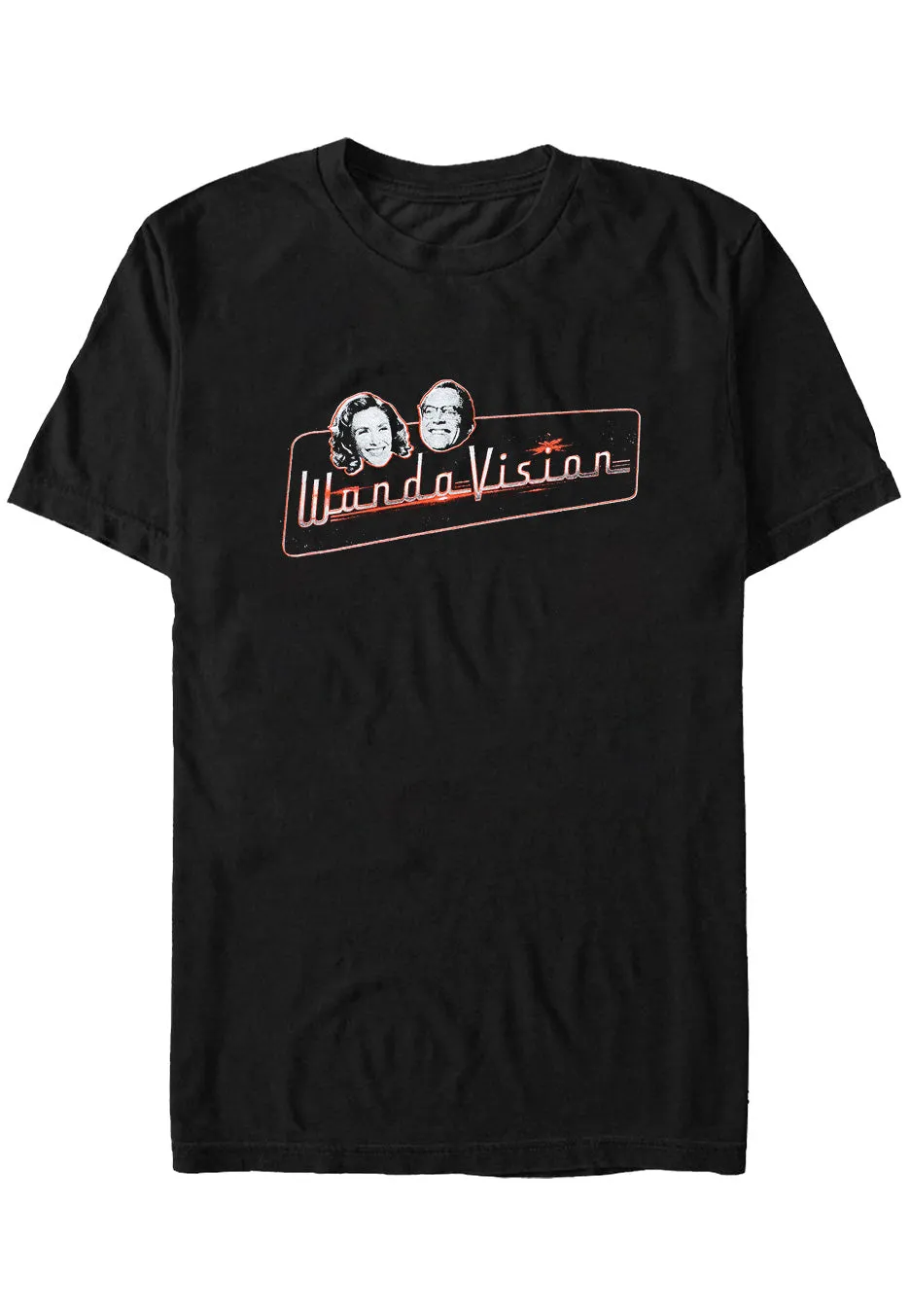 WandaVision - Logo and Faces - T-Shirt