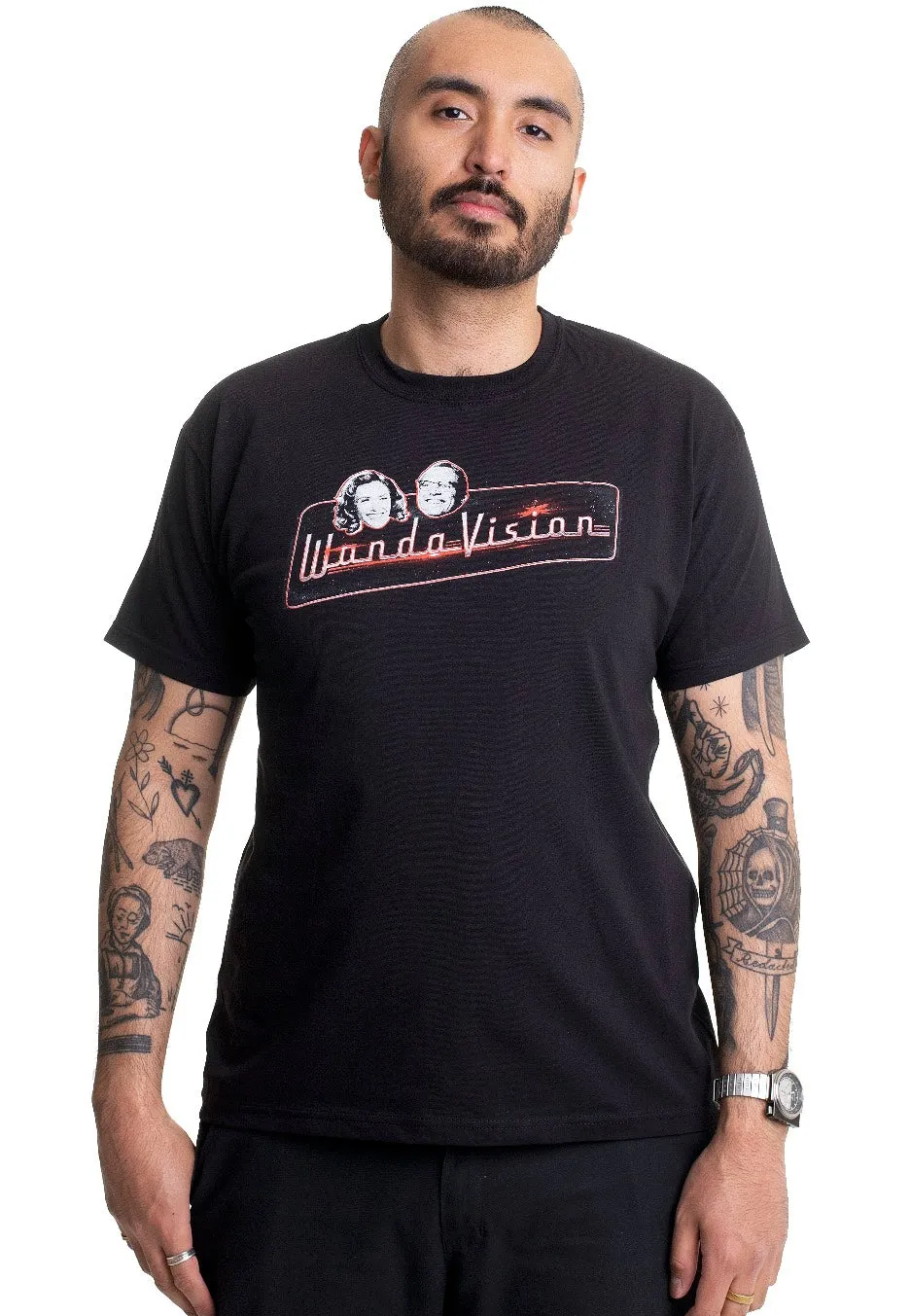 WandaVision - Logo and Faces - T-Shirt