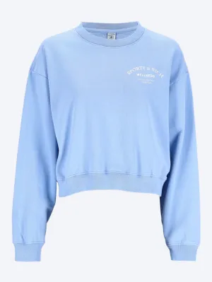 Wellness studio cropped sweatshirt