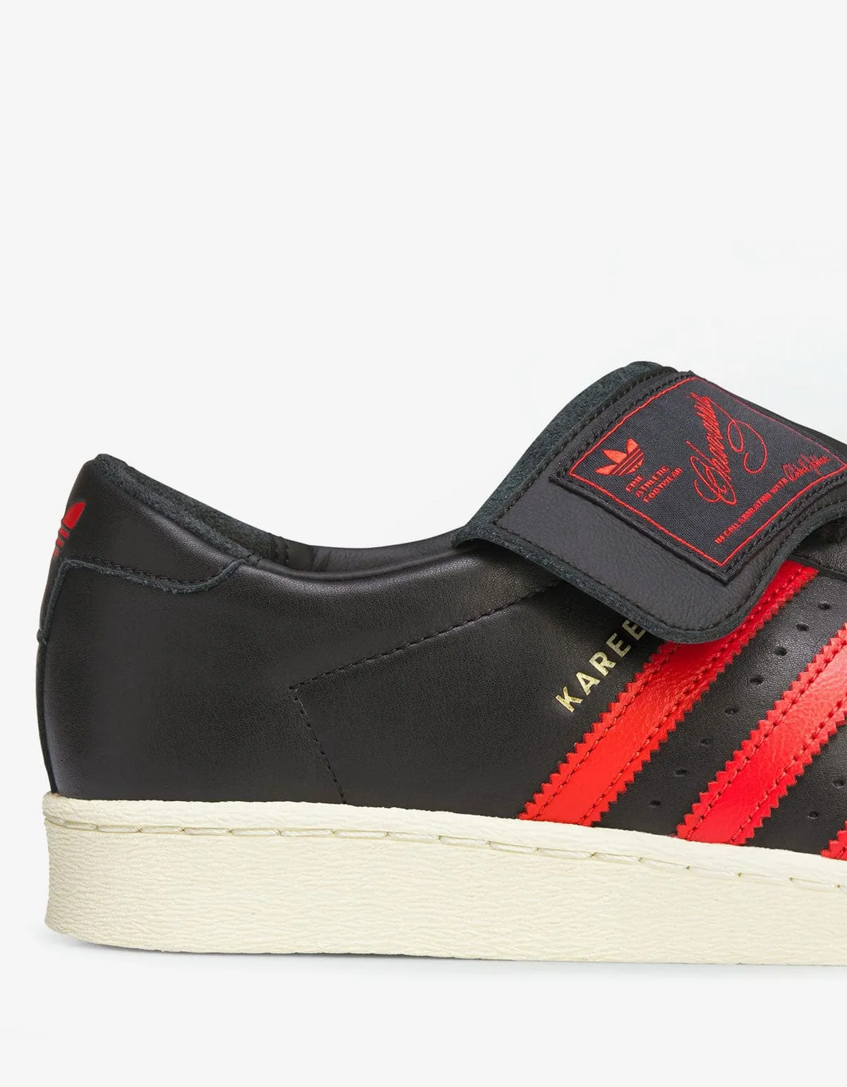 Willy Chavarria x Adidas Black Jabbar Low Trainers